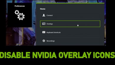 Disable NVIDIA Overlay Icons