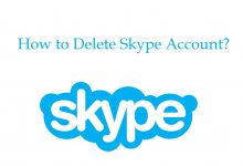 How to Delete Skype Account 1