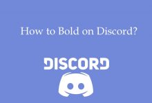 How to bold on Discord