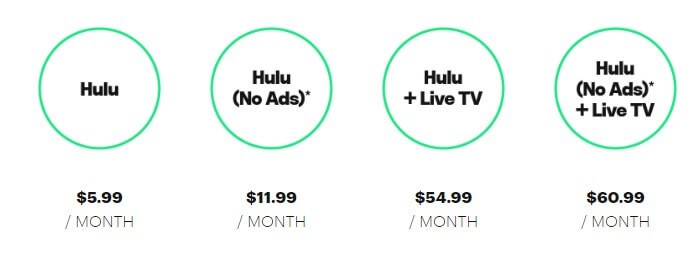 Hulu Premium Packages