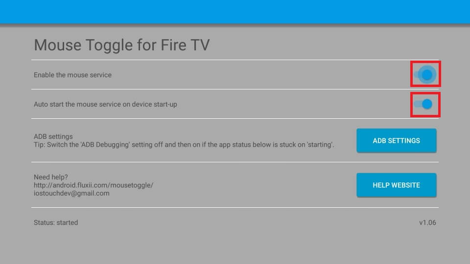 Mouse Toggle on Firestick