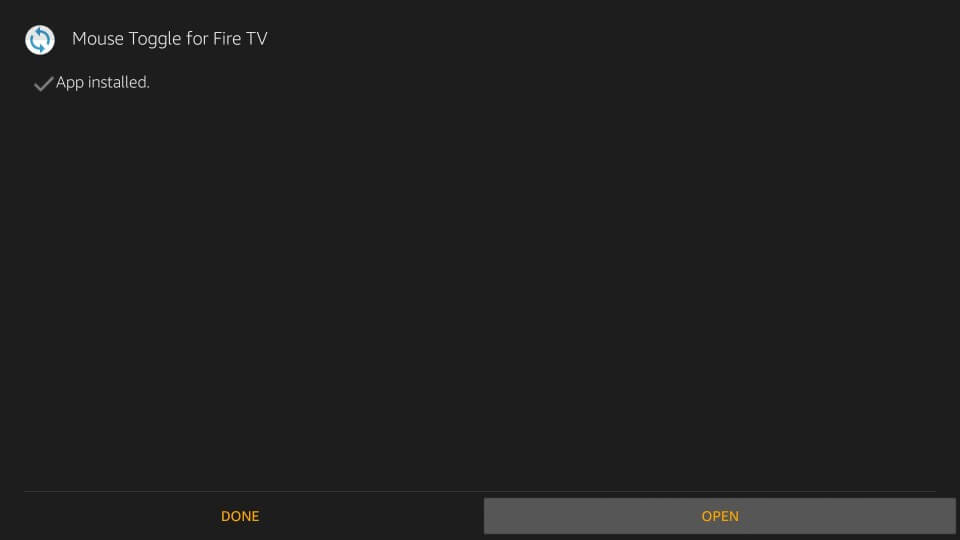 Mouse Toggle on Firestick