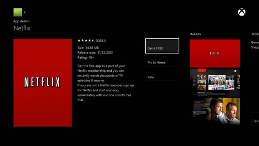 Netflix on Xbox 360