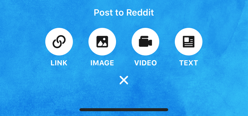 select type of post