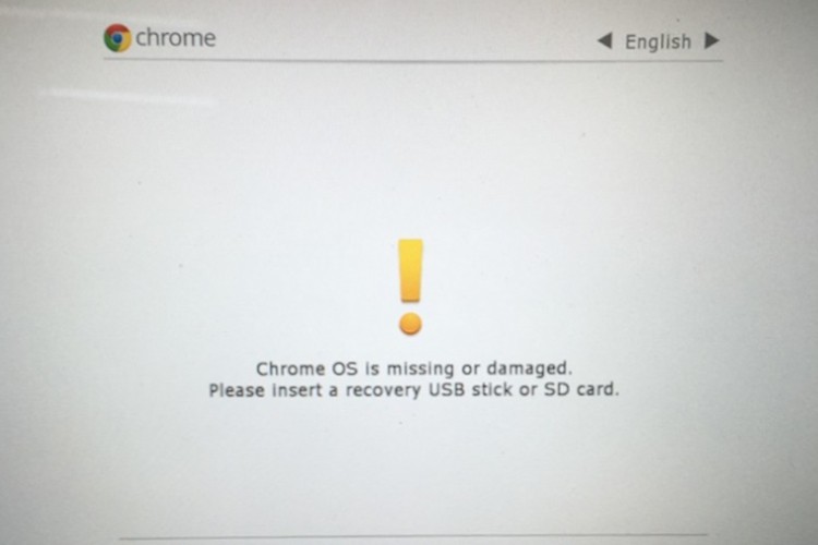 Chromebook Recovery Mode
