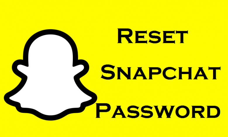 Reset Password on Snapchat
