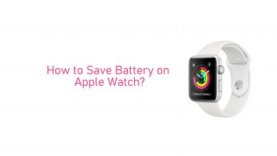 Save Battery on Apple Watch