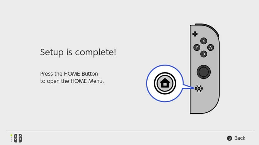 Set up Nintendo Switch