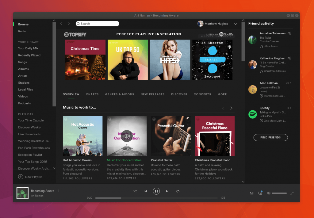 Spotify on Linux - Best Music Player for Ubuntu