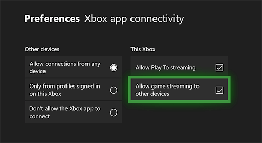 Stream Xbox One to PC