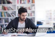 Textsheet alternatives