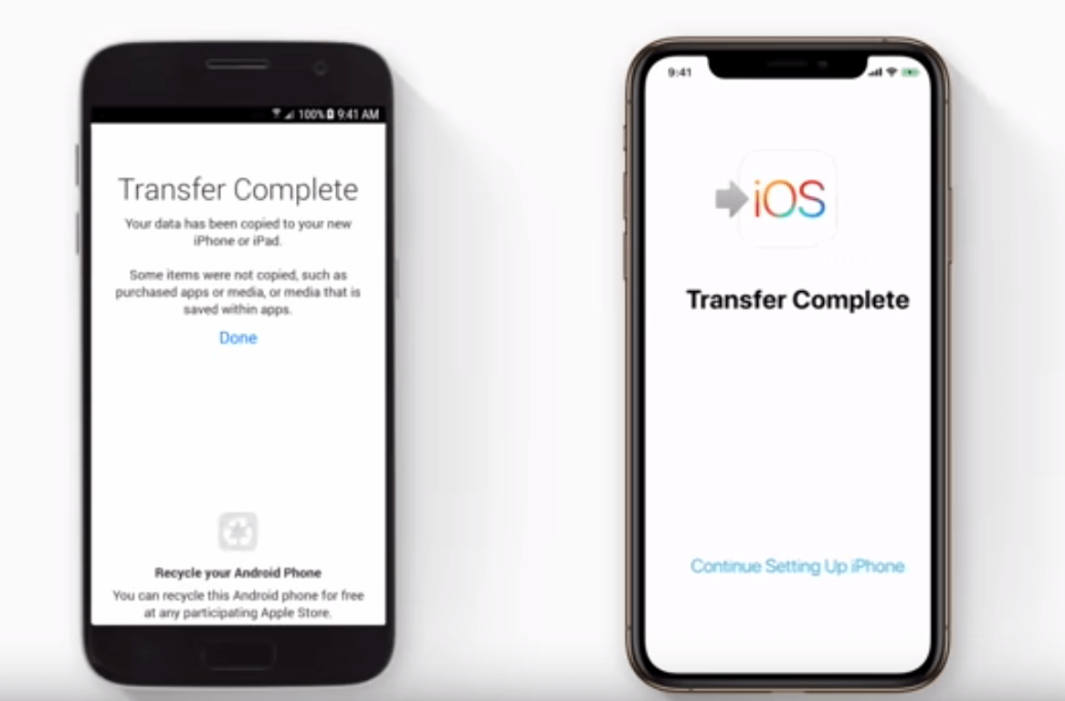 how to transfer contacts to new iphone from android
