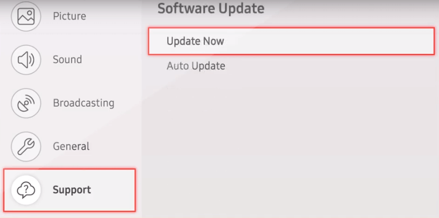Update your Samsung Smart TV Manually