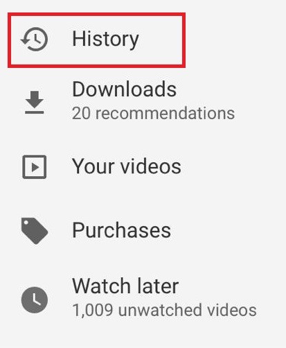 How to View History on YouTube