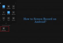 How to screen record on Android