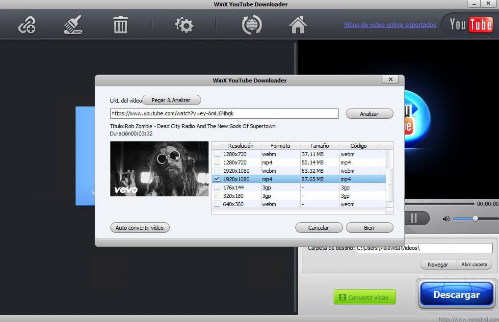 WinX YouTube Downloader for Windows