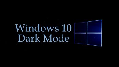 Windows 10 Dark mode