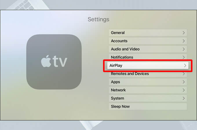 YouTube on Apple TV via AirPlay