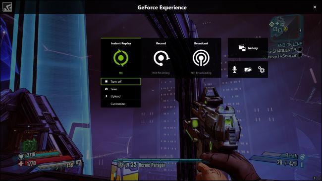 disable NVIDIA overlay