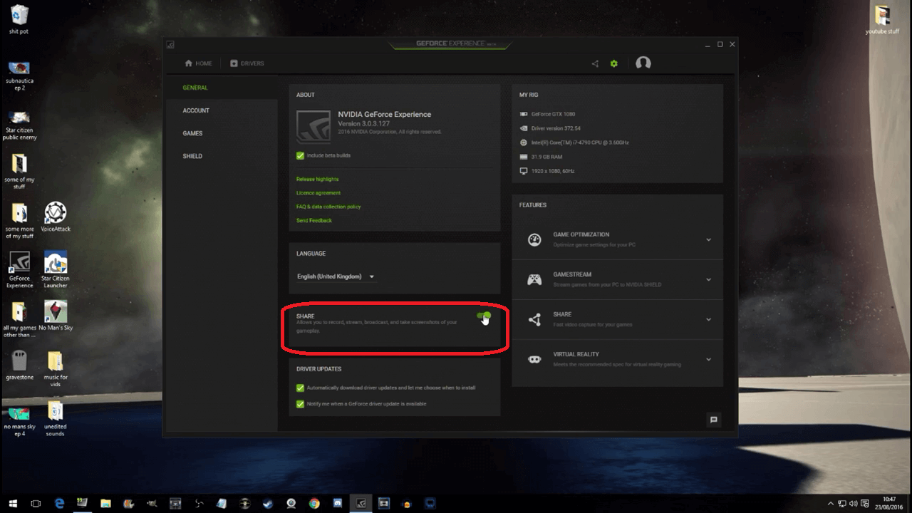 nvidia overlay settings warzone