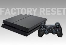 how to reset ps4 & ps3