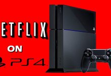 netflix on ps4