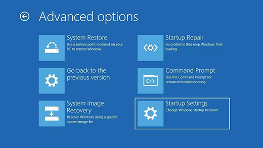 safe mode in windows 10