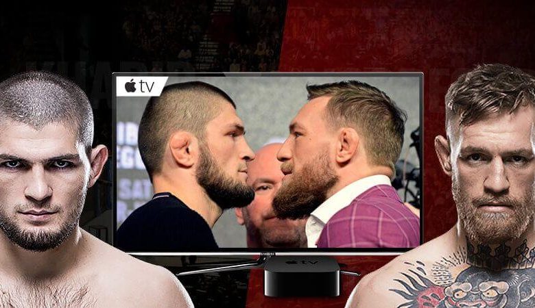 watch ufc on apple tv