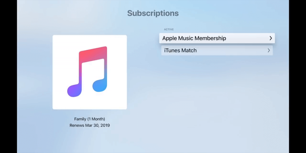 Cancel Apple Music Subscription