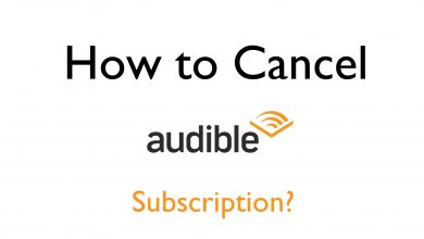 How to cancel Audible Subscription