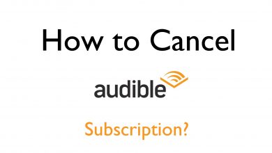 How to cancel Audible Subscription