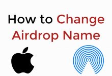 Change AirDrop Name