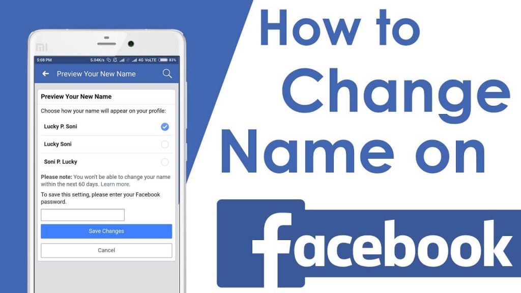 Change Facebook Name