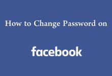 Change Password On Facebook