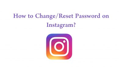 Reset Password on Instagram