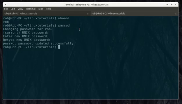 Change Password on Linux