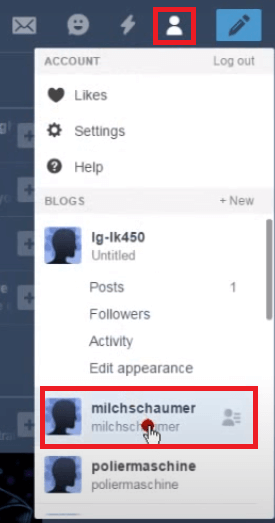 Change Tumblr Username