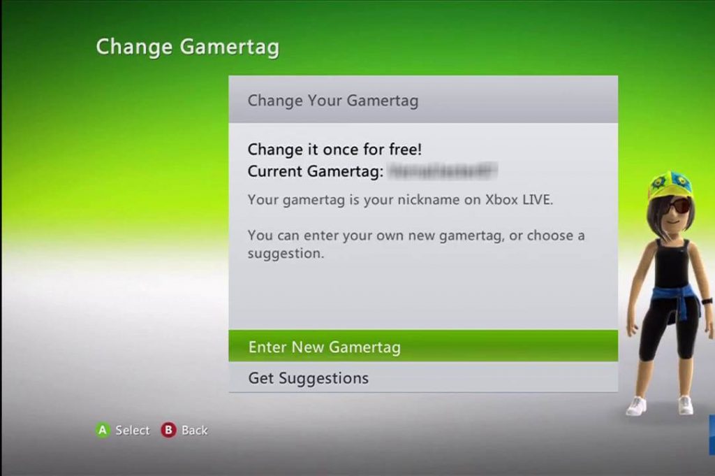 Change Xbox Gamertag