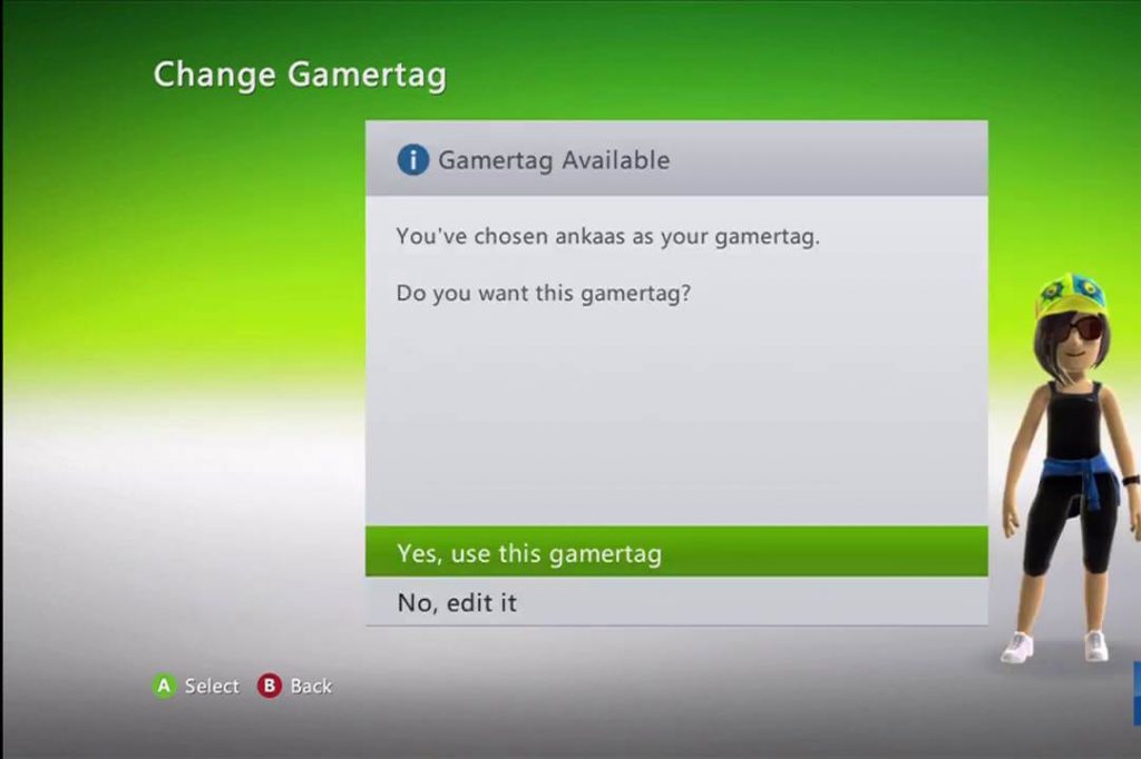 Change Xbox Gamertag