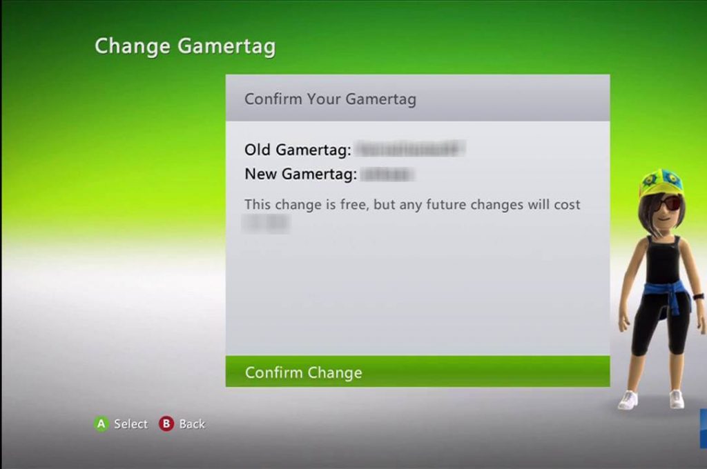 Change Xbox Gamertag