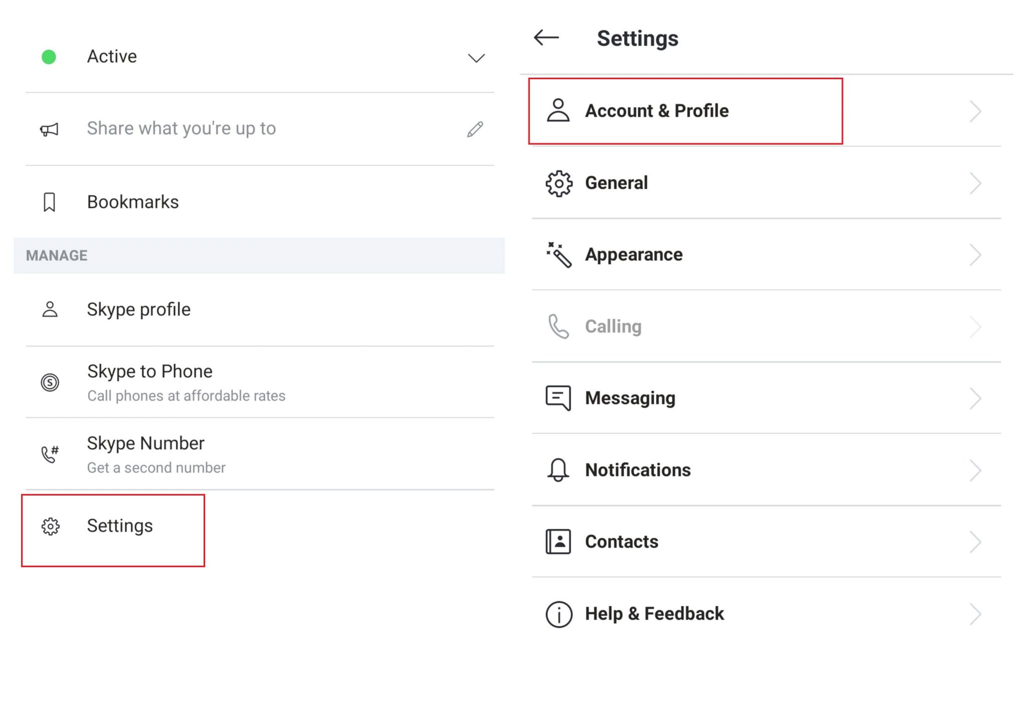 how to change skype password windows 7
