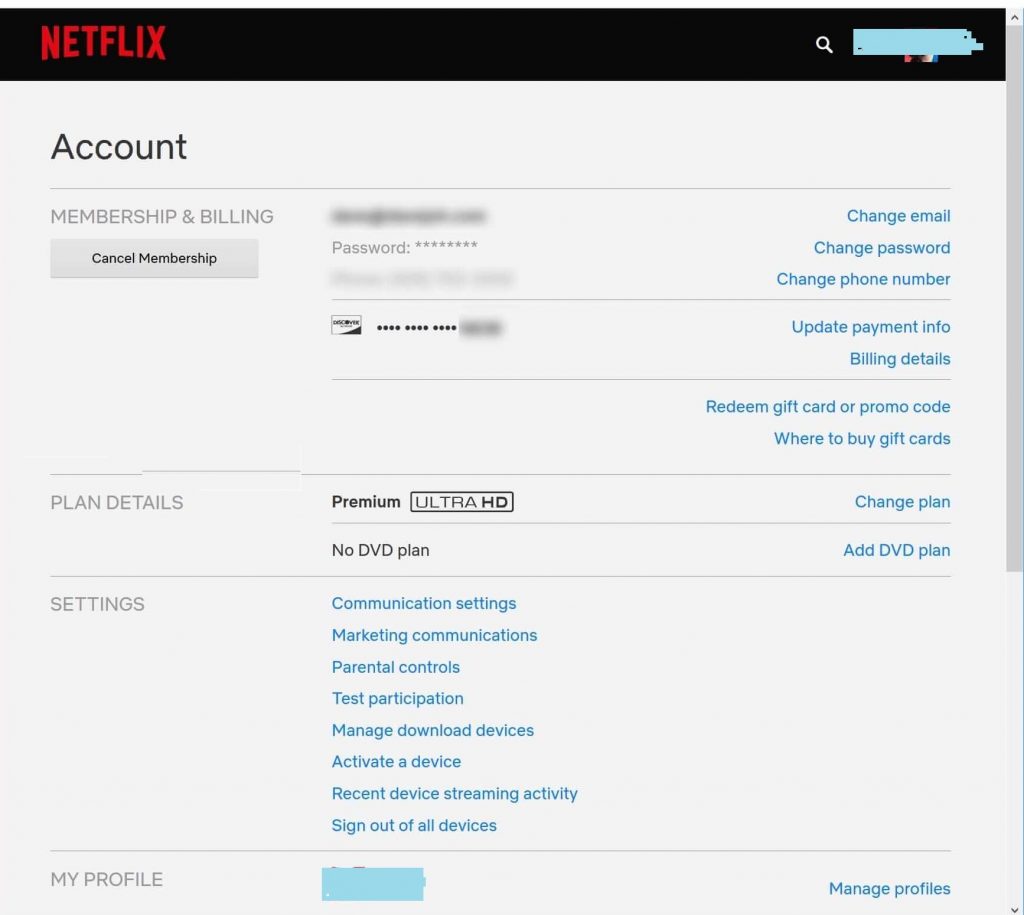 Choose Cancel Membership - How to Cancel Netflix Subscription