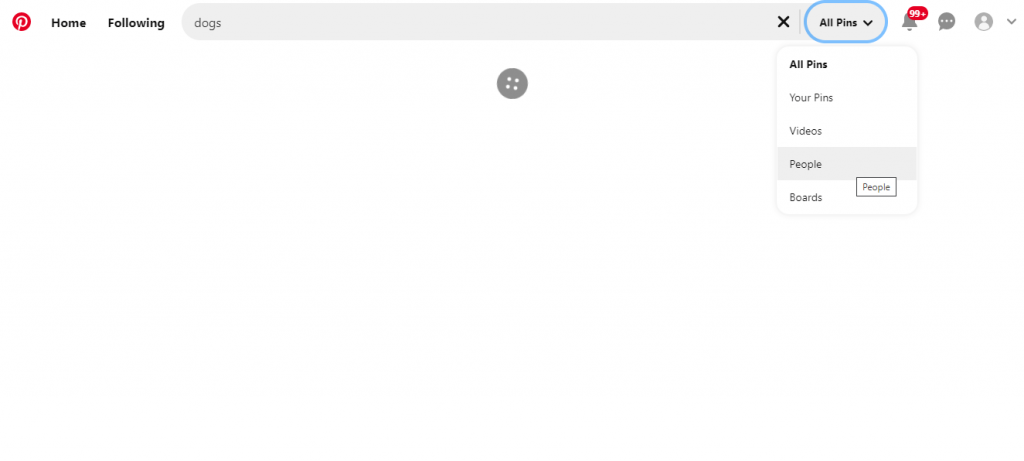 find people on pinterest