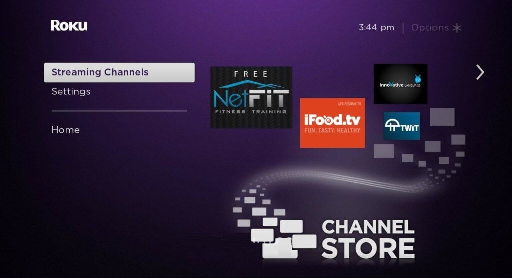 Choose Streaming Channels