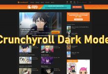 Crunchyroll Dark Mode