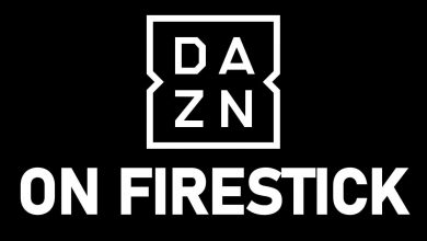 DAZN on Firestick