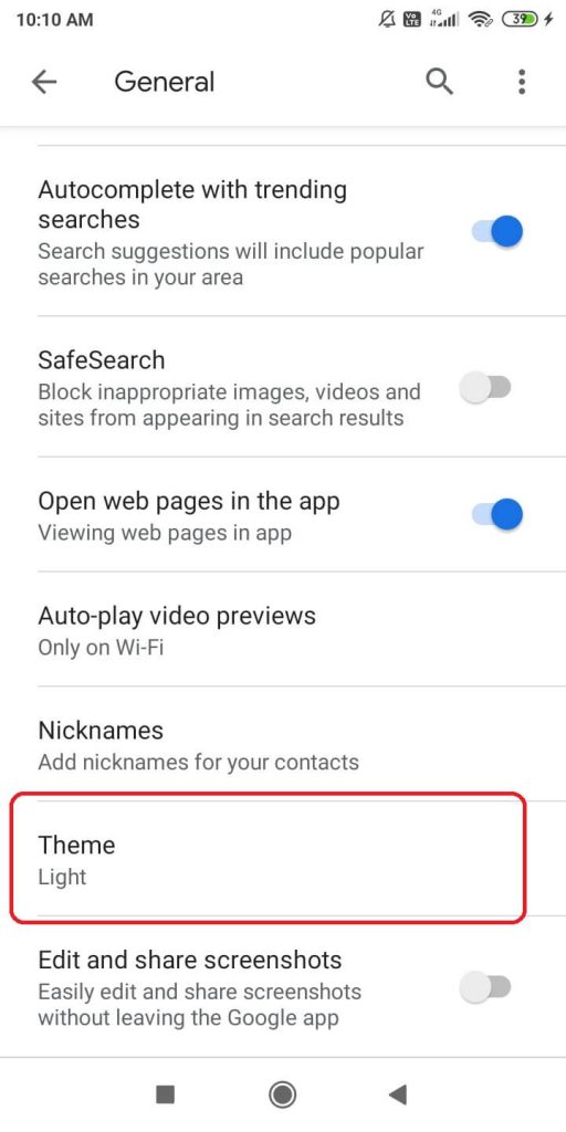 How to Enable Google Dark Mode