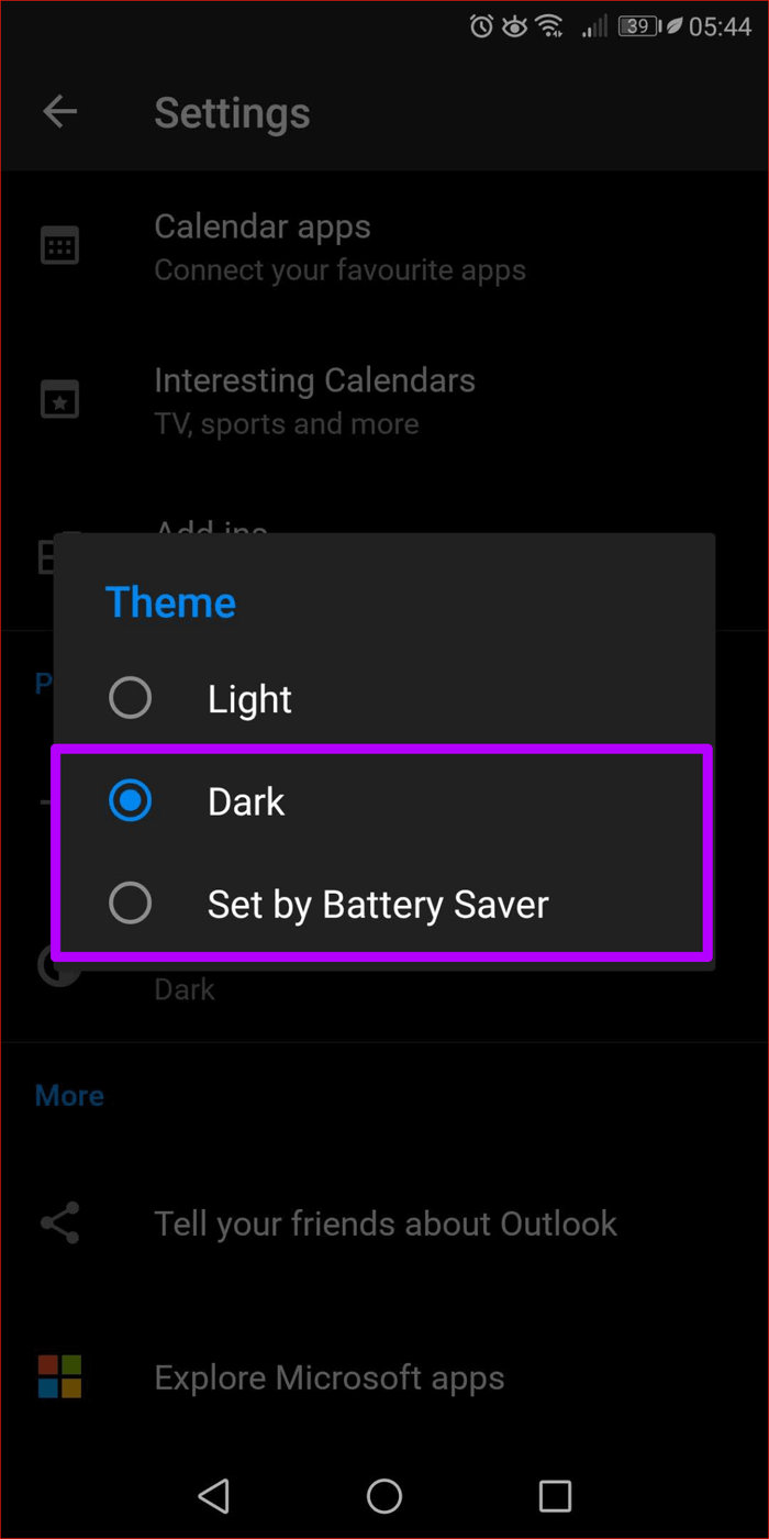 microsoft outlook dark mode microsoft outlook dark mode