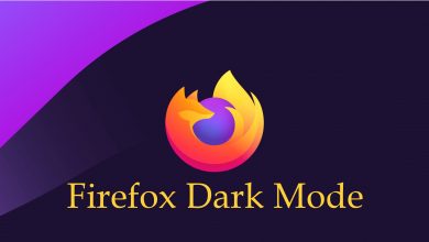 Dark mode on Firefox