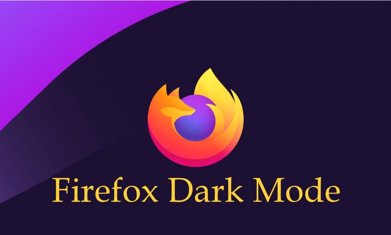 Dark mode on Firefox
